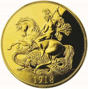 George V,_1918_100_Anniversary_of_World_War_Commemorative_in_Golden_Alloy
