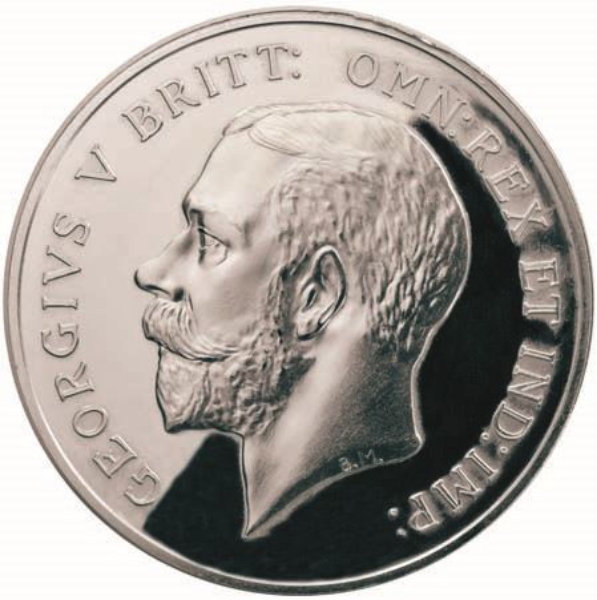 George V_1918_100_Anniversary_of_World_War_Commemorative_in_Steel