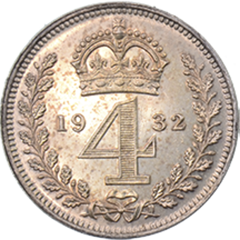Picture of George V, Silver Maundy Set (1928-1936)