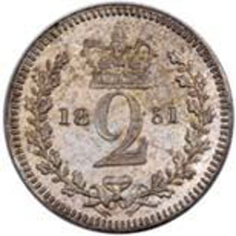 Picture of Victoria, Young Head Maundy Set (1838-1887)