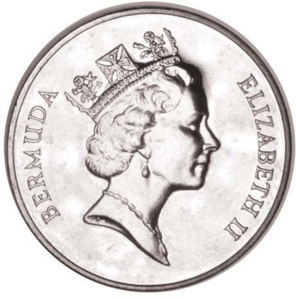 Picture of Bermuda, 1985 $1 Buttery UN