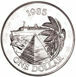 Picture of Bermuda, 1985 $1 Buttery UN
