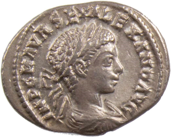 Severus Alexander_As Caesar_AR Denarius_obv