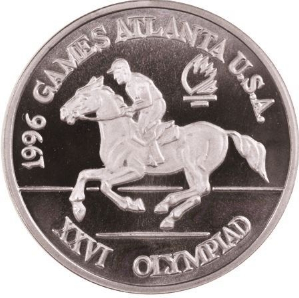 Picture of Romania, Pattern Equestrian Aluminium Piedfort