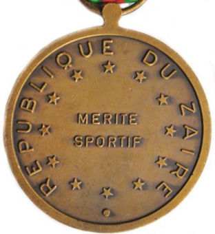 Picture of Zaire, Bronze Sporting Merit Medal
