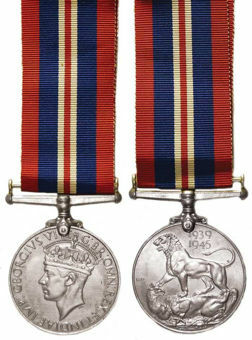 Picture of World War II 1939-45 British War Medal