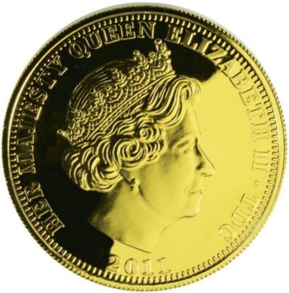 Picture of Tristan da Cunha 2011, Proof Crown