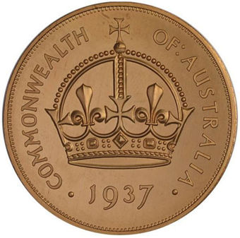 Picture of Australia, Edward VIII, Short Goldine