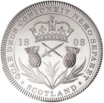 Picture of Scotland, George III Scottish Patina in Pewter