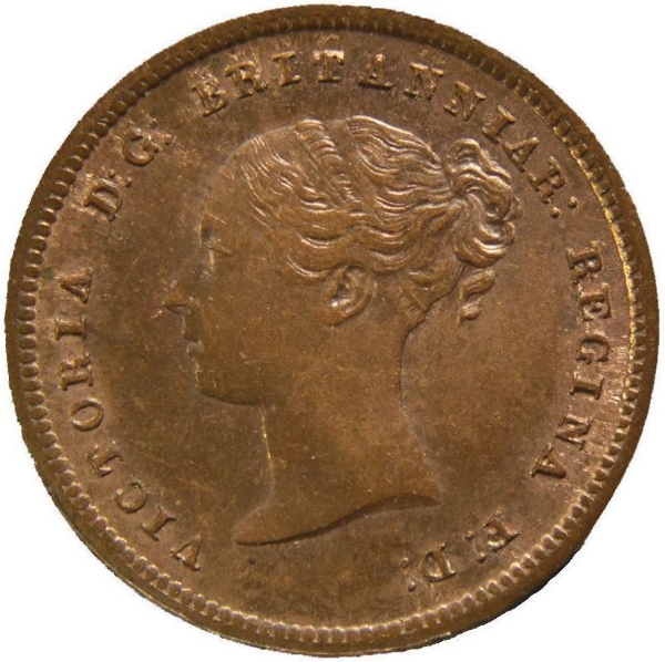 Picture of Victoria, Half Farthing, 1847