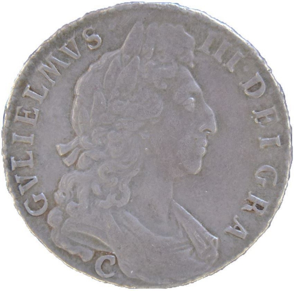 Picture of William III, Halfcrown 'C' Chester GVF, 1697