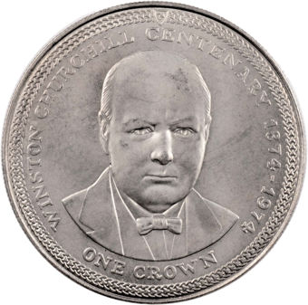 Picture of Isle of Man, Winston Churchill 100th Birthday