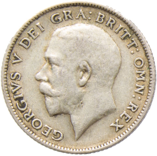 1921_Sixpence_Obv