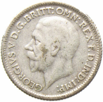 1928 Sixpence_Obv