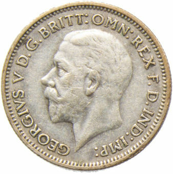 1933_Sixpence_Obv