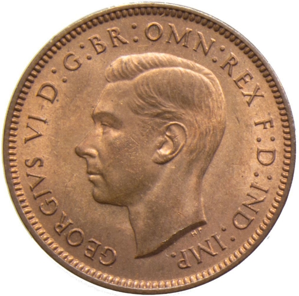 1937-48 Farthing_obv