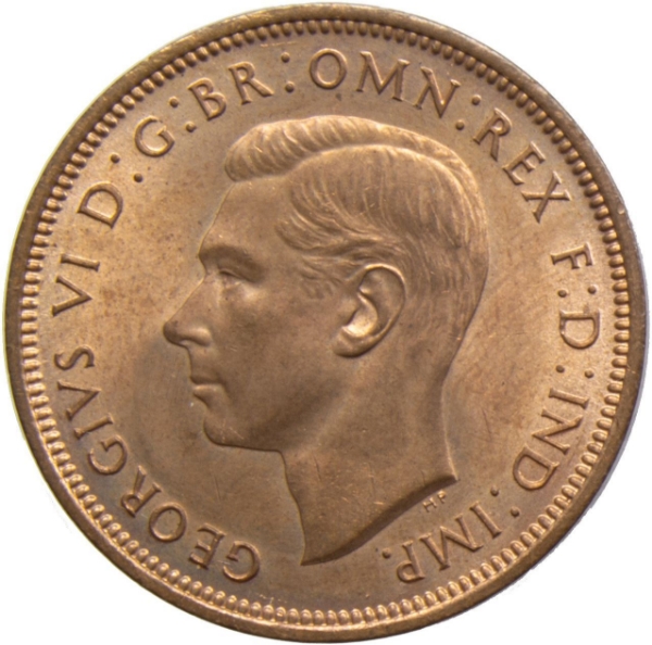 1937-48 Halfpenny_obv