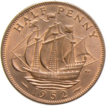 1949-52_Halfpenny_Rev