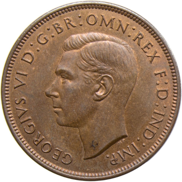 1937-48 Penny_Obv