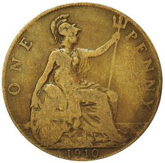 Edward VII_Penny_Rev