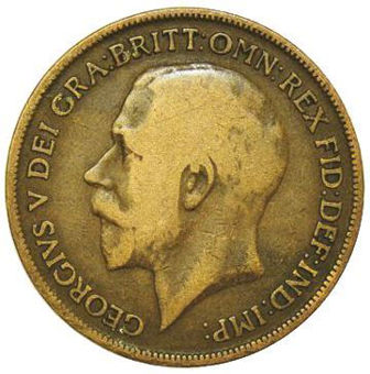 George V_Penny_Obv