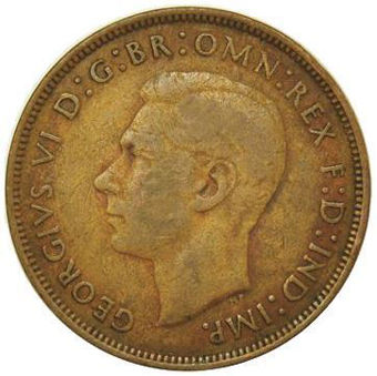 George VI_Penny_Obv