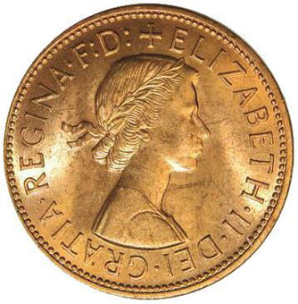 Elizabeth II_Penny_Obv