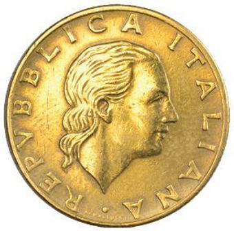 Picture of Italy, set of 5 Italian pre-Euro coins
