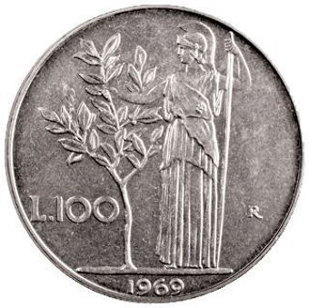 Picture of Italy, set of 5 Italian pre-Euro coins