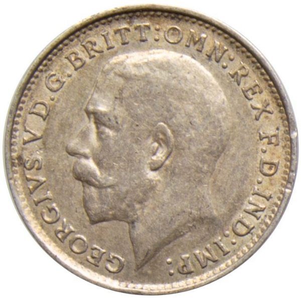 1919_Threepence_obv