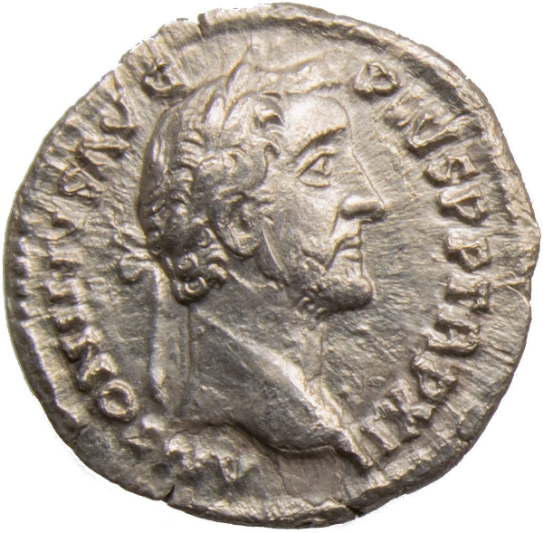 Antoninus Pius. A.D. 138-161. Rome - A.D. 148. AR Denarius. COS IIII_obv
