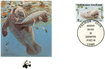 Picture of 7 Different WWF First Day Covers