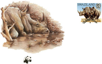 Picture of 7 Different WWF First Day Covers