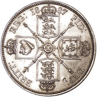 Picture of Victoria, Florin (Jubilee Head) Extremely Fine