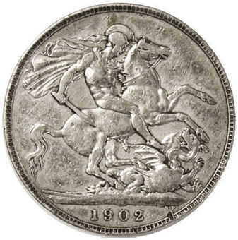 Picture of Edward VII, Type Set Farthing to Crown, VG+