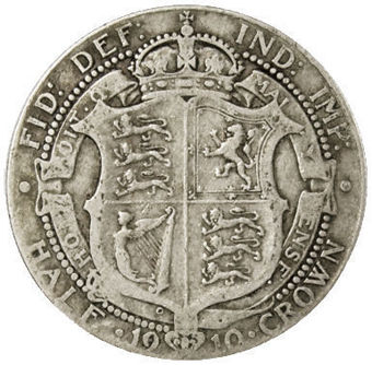 Picture of Edward VII, Type Set Farthing to Crown, VG+