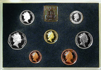 1985 Royal Mint Deluxe Proof Set