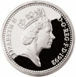Picture of Elizabeth II, Collection of 3 Silver Proof Round Pounds (1983-2014)