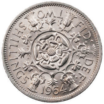 1964_Florin_Uncirculated_rev