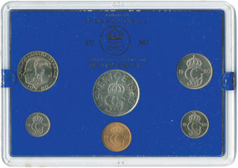 Picture of Sweden, 6-coin Mint Set 1980