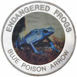 Picture of Malawi, Set of 10 Frogs Silver plated in colour