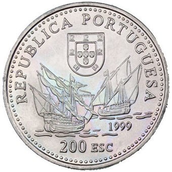 Picture of Portugal, 200 Escudos 1999 Duarte Pacheco Pereira UNC