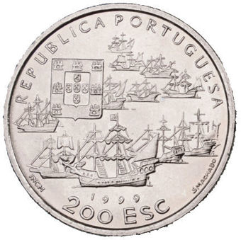 Picture of Portugal, 200 Escudos 1999 Pedro Alvares Cabral UNC