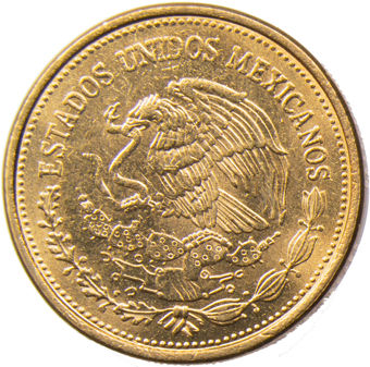 Picture of Mexico, $100 1990 (Carranza) Unc