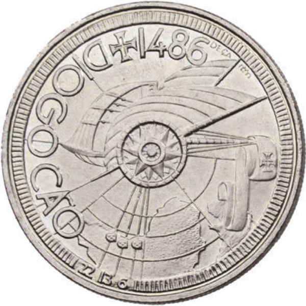 Portugal_100_Escudos_Diogo Cão_1987_obv