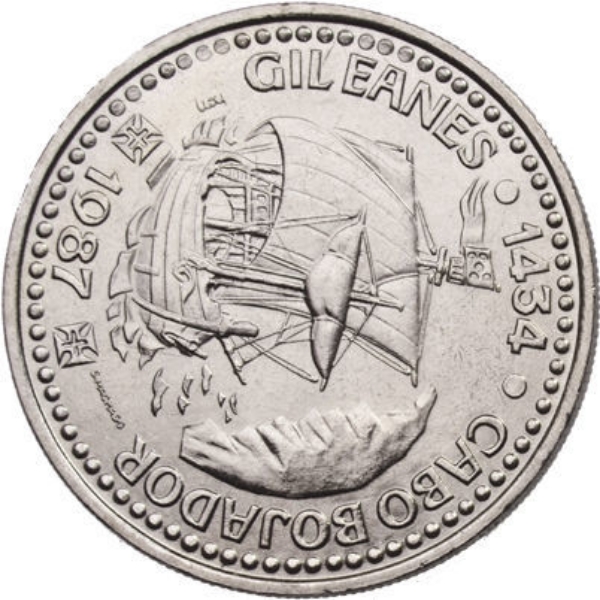 Portugal_100_Escudos_Gil Eanes_1987_Obv