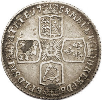 1758_Shilling_Rev