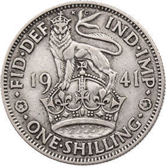 George_VI_English_Silver_Shilling_Rev