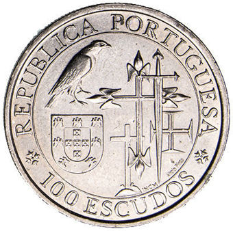 100 Escudos_400th_Anniversary_of_the_Death-of_D. Antonio Prior do Crato_rev