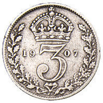 1907 Threepence_rev